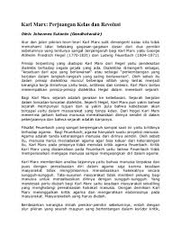 Teori konflik digagas oleh karl marx dalam studinya mengenai konflik kelas antara borjuis dan proletar. Teori Karl Marx Pdf Enak