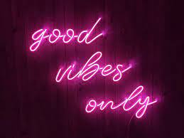 Good Vibes Only Unbreakable Neon Sign Neon Letters Transparent Background In 2021 Pink Neon Lights Pink Neon Wallpaper Neon Signs