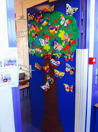 Spring Decoration Porte De Classe Decoration Porte Arbre Printemps Maternelle