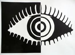 Positive Negative Eye1 Jpg 3049 2224 Notan Art Art Lessons Middle School Art Projects