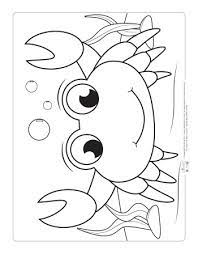 Ocean for preschool coloring pages are a fun way for kids of all ages to develop creativity, focus, motor skills and color recognition. Ocean Animals Coloring Pages For Kids Itsybitsyfun Com