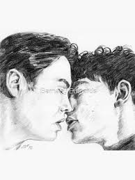 Heartstopper Kiss" Poster for Sale by Barnaby Edwards