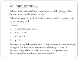 Dalam kalimat tersebut predikatnya adalah kata memegang yang. Logika Matematika Oleh Budiharti S Si Ppt Download