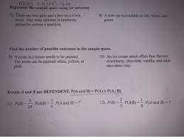 Solved Planb 0 35 0 4 0 14 Represent The Sample Space Chegg Com