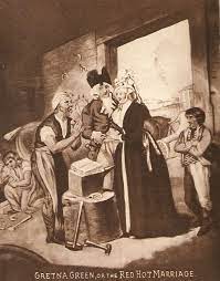 A Traditional Handfasting Ceremony Things Were Never That Traditional Or Conventional In Gretna Green In Fact A Lor Gretna Green Wedding Gretna Green Gretna