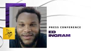 Ed Ingram: I'm Happy to Be a Part of the Minnesota Vikings Family