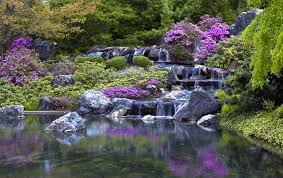 montreal botanical garden jardin botanique de montreal nature beautiful waterfalls beautiful nature