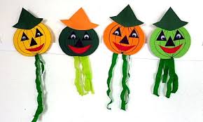 Opabilder Basteln Halloween Kuerbis Gesichter Tonpapier Basteln Halloween Halloween Deko Basteln Kurbis Basteln