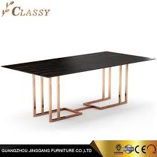 We have tons of stainless steel dining tables so that you can find what you are looking for this season. China Stainless Steel Dining Table Base With Oak Wood Top For Dining Room China Dining Table Restaurant Table