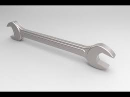 Solidworks Tutorial 3d Design An Open End Wrench Solidworks Tutorial Solidworks 3d Design
