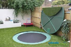 Amazing Outdoor Fun Ideas Sunken Trampoline Backyard Trampoline In Ground Trampoline