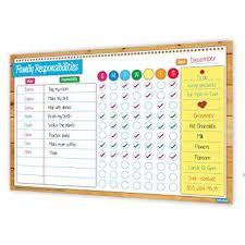 Crafty Charts Magnetic Family Responsibilities Chart