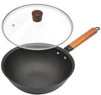 Amazon.com: Nonstick Frying Wok Pan Hybrid, 10 Inch ...