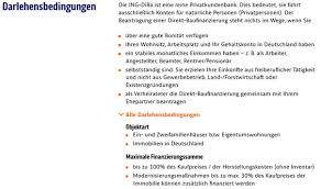 Die bank bietet ihnen als kunde dabei unterstützung an. Ing Diba Baufinanzierung Erfahrungen Test Erfahrungsbericht