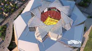 But, lately the dome's dirty roof quickly catches your. Atlanta S New Mercedes Benz Stadium Has A Retractable Roof Youtube
