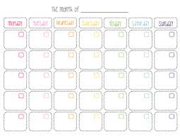 Rainbow Dot Calendar Series Monthly Calendar Printable Calendar Printables Weekly Calendar Printable