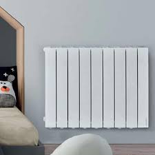 Radiateur à inertie fluide horizontal