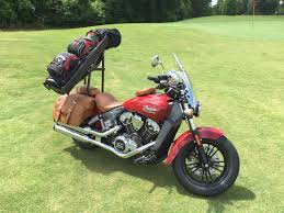Step 2 place your golf bag into the two cradles., Golf And Biking Indian Motorcycle Forum