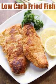 Almond Flour Fried Fish Fish Recipe Low Carb Fried Fish Recipes Seafood Recipes