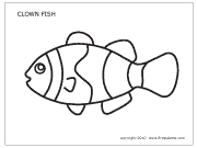 There are tons of great resources for free printable color pages online. Download Clownfish Template Clown Fish Ocean Animal Crafts Coloring Pages