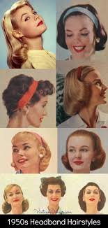 1950s Hairstyles With Headbands 1950s Hairstyles 50s Hairstyles Retro Hairstyles