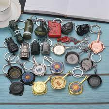 Game Pubg Keychain Cosplay Props Alloy Level 3 Helmet Armor Plane Pan Model Keyring Playerunknowns Battlegrounds Christmas Helmet Armor Cosplay Props Keychain