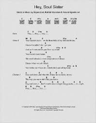 F hey soul sister g i don't want to c miss a g single f thing you do g. Hey Soul Sister Ukulele Chords Sheet And Chords Collection