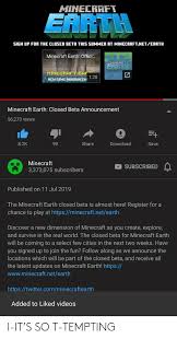 And if microsoft can pull this off minecraft earth could be a … Hihecraft Eart Sign Up For The Closed Beta This Summer At Minecraftnet Errth Minecraft Earth Offici Minecraft Minecraft Eaf New Game Rnnouncem28 Minecraft Earth Closed Beta Announcement 56273 Views Share Download
