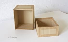 Karton Recycling Schachtel Selber Machen Handmade Kultur Karton Basteln Kartonschachteln Kiste Basteln
