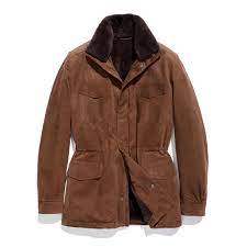 Traveller Suede Castorino Fur Loro Piana Outerwear Jackets Jackets