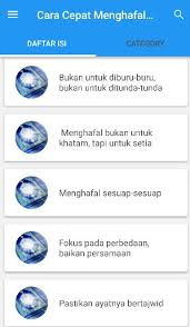 Setiap umat muslim memiliki cara dan target tersendiri dalam khatam al quran. Cara Cepat Menghafal Al Quran For Android Apk Download