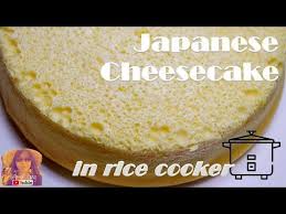Easy Rice Cooker Cake Recipes Japanese Cheesecake No Oven Cake Recipes Without Oven Youtube In 2020 Cooker Cake Japanese Cheesecake Rice Cooker Cake