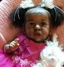 My Daughter Loves This Doll I M Pleased With Her As Well My Daughter Has Already Changed Her Outfit Into Black Baby Dolls Silicone Baby Dolls New Baby Girls