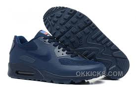 Nike Air Max 90 Hyperfuse Qs Midnight Navy Blue Mens Shoes Lastest Ibs8g