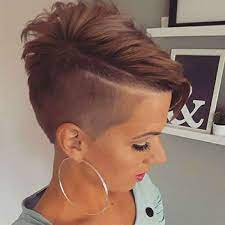 What about this edgy short haircut with a shaved style, which will make any women look cooler than men.the the careless hairstyle gives women a casual chic vibe. 101 Daring And Bold Shaved Hairstyles For Women For A Unique Look