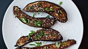 Ginger Miso Glazed Eggplant Recipe Japanese Eggplant Recipes Ginger Miso Recipes