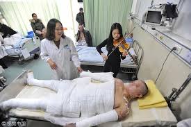 Wuhan Hospital Introduces Music Therapy For Burn Patients Cgtn