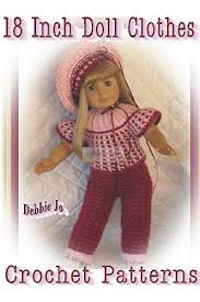 I love a quick project and these mini outfits are perfect, especially if you want to try out a new yarn or design. Amazon Com 18 Inch Doll Clothes Crochet Patterns Ebook Loftin Debbie Jo Books
