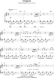This easy piano arrangement was created by michael carstensen. Imagine Easy Piano Zzounds