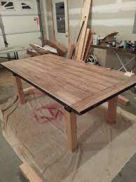 Despite their strength and durability, they are easy and light enough to move around. Diy Dining Table Laminate Flooring As The Table Top Within A Steel Frame Diy Diningtable Diy Table Top Diy Dining Table Diy Flooring
