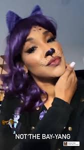 Purple Cat Costume