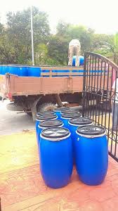 Tong biru lubang dua 200 liter. Ready To Delivery Tong Biru Baru Tong Plastik Dan Besi Facebook
