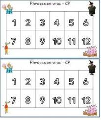 Phrases En Vrac Activites De Lecture En Maternelle Phrase Exercices Lecture Ce1