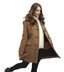 Men's beige duffle coat of a traditional cut. Original Montgomery London Duffle Camel In Deutschland Online Kaufen