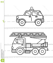 11 Luxe De Coloriage De Voiture De Police Photos Coloring Books Fire Trucks Truck Coloring Pages