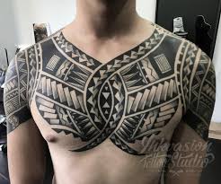 This back tattoo is almost a perfect example of a good polynesian tattoo. Tribal Polynesian Archives Inkvasion Tattoo Studio Singapore