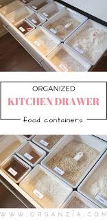 Kitchen Drawer Organization Idea Pantry In A Drawer Kitchen Drawers Kitchen Organization Kitchen Drawer Organization
