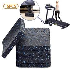 Bestxd Treadmill Mat Exercise Equipment Mat With High Density Rubber 3 94 X 3 94 X 0 5 Inch In 2020 Exercise Equipment Mats No Equipment Workout Treadmill Mat