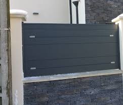 Cloture Aluminium Gris Anthracite Avec Decors Alunox A2p Tuquet Cloture Aluminium Cloture Pvc Grillage Souple