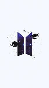'bts i purple you' spiral notebook by lyshoseok. Bts Logos Wallpapers Wallpaper Cave